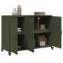 Aparador de acero verde oliva 100,5x39x72 cm de , Aparadores - Ref: Foro24-846684, Precio: 176,89 €, Descuento: %