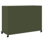 Aparador de acero verde oliva 100,5x39x72 cm de , Aparadores - Ref: Foro24-846684, Precio: 176,89 €, Descuento: %