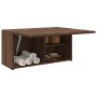 Mueble de pared baño madera ingeniería roble marrón 60x25x30cm de , Tocadores de baño - Ref: Foro24-860064, Precio: 44,27 €, ...