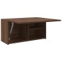 Mueble de pared baño madera ingeniería roble marrón 60x25x30cm de , Tocadores de baño - Ref: Foro24-860064, Precio: 44,27 €, ...