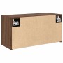 Mueble de pared baño madera ingeniería roble marrón 60x25x30cm de , Tocadores de baño - Ref: Foro24-860064, Precio: 44,27 €, ...