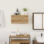 Mueble de pared baño madera ingeniería roble artisan 60x25x30cm de , Tocadores de baño - Ref: Foro24-860066, Precio: 44,98 €,...