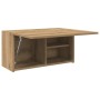 Mueble de pared baño madera ingeniería roble artisan 60x25x30cm de , Tocadores de baño - Ref: Foro24-860066, Precio: 44,98 €,...
