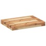 Estante flotante 2 uds madera acacia acabado aceite 60x30x4 cm en Estanterías | Comprar online en Foru.es
