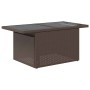 Set sofás jardín y cojines 7 pzas ratán sintético acacia negro | Foro24.es | Tu tienda online para hogar, jardín y más Foro24.es