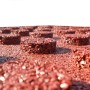Losetas de goma protección de caídas 12 unidades 50x50x3cm rojo en Materiales de construcción | Comprar online en Foru.es