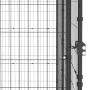 Perrera de exterior de acero con techo 12,1 m² de vidaXL, Casetas y cercados para perros - Ref: Foro24-3082252, Precio: 945,4...