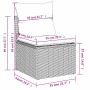 Set comedor de jardín 5 piezas y cojines ratán sintético marrón | Foro24.es | Tu tienda online para hogar, jardín y más Foro24.es