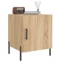 Mesita de noche madera de ingeniería roble Sonoma 40x40x50 cm | Foro24.es | Tu tienda online para hogar, jardín y más Foro24.es