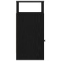 Mesillas de noche 2 uds con cajón negro 25x31x66 cm de , Mesitas de noche - Ref: Foro24-858617, Precio: 90,58 €, Descuento: %