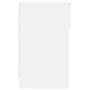 Mesilla de noche con cajón blanca 20x36x60 cm de , Mesitas de noche - Ref: Foro24-858695, Precio: 59,28 €, Descuento: %