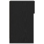 Mesilla de noche con cajón roble negro 20x36x60 cm de , Mesitas de noche - Ref: Foro24-858697, Precio: 50,66 €, Descuento: %