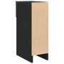 Mesilla de noche con cajón roble negro 20x36x60 cm de , Mesitas de noche - Ref: Foro24-858697, Precio: 50,66 €, Descuento: %