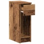 Mesillas de noche con cajón 2 uds madera vieja 20x36x60 cm de , Mesitas de noche - Ref: Foro24-858710, Precio: 78,59 €, Descu...