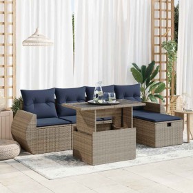 Comprar Juego Sofá Jardín 6 Piezas con Cojines