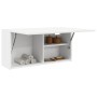 Mueble de pared de baño madera ingeniería blanco 80x25x40 cm de , Tocadores de baño - Ref: Foro24-860085, Precio: 64,29 €, De...