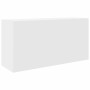 Mueble de pared de baño madera ingeniería blanco 80x25x40 cm de , Tocadores de baño - Ref: Foro24-860085, Precio: 64,29 €, De...
