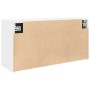 Mueble de pared de baño madera ingeniería blanco 80x25x40 cm de , Tocadores de baño - Ref: Foro24-860085, Precio: 64,29 €, De...
