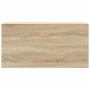 Mueble de pared baño madera ingeniería roble sonoma 80x25x40 cm de , Tocadores de baño - Ref: Foro24-860087, Precio: 62,97 €,...