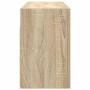 Mueble de pared baño madera ingeniería roble sonoma 80x25x40 cm de , Tocadores de baño - Ref: Foro24-860087, Precio: 62,97 €,...