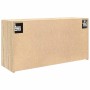 Mueble de pared baño madera ingeniería roble sonoma 80x25x40 cm de , Tocadores de baño - Ref: Foro24-860087, Precio: 62,97 €,...