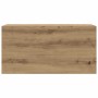 Mueble de pared baño madera ingeniería roble artisan 80x25x40cm de , Tocadores de baño - Ref: Foro24-860093, Precio: 68,85 €,...