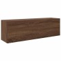 Mueble de pared baño madera ingeniería roble marrón 100x25x30cm de , Tocadores de baño - Ref: Foro24-860100, Precio: 63,02 €,...