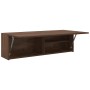 Mueble de pared baño madera ingeniería roble marrón 100x25x30cm de , Tocadores de baño - Ref: Foro24-860100, Precio: 63,02 €,...