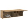 Mueble pared baño madera ingeniería roble artisan 100x25x30 cm de , Tocadores de baño - Ref: Foro24-860102, Precio: 60,08 €, ...