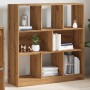 Estantería de madera ingeniería roble artisan 97,5x29,5x100 cm de , Librerías y estanterías - Ref: Foro24-855789, Precio: 86,...