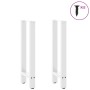 Patas de mesa de centro acero blanco 2 uds 38x(72-73) cm | Foro24.es | Tu tienda online para hogar, jardín y más Foro24.es