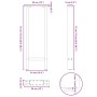 Patas de mesa de centro acero blanco 2 uds 38x(72-73) cm | Foro24.es | Tu tienda online para hogar, jardín y más Foro24.es
