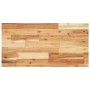 Estante flotante madera acacia maciza acabado aceite 60x30x4 cm en Estanterías | Comprar online en Foru.es
