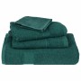 Toallas 2 uds verde 100x200 cm 360 gsm 100% algodón de , Toallas - Ref: Foro24-136866, Precio: 41,36 €, Descuento: -5%%