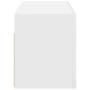 Mueble de pared de baño madera ingeniería blanco 60x25x30 cm de , Tocadores de baño - Ref: Foro24-860058, Precio: 49,65 €, De...