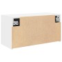 Mueble de pared de baño madera ingeniería blanco 60x25x30 cm de , Tocadores de baño - Ref: Foro24-860058, Precio: 49,65 €, De...