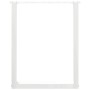 Patas de mesa de centro forma U 2uds acero blanco 70x(72-73) cm de , Patas para mesas - Ref: Foro24-4013185, Precio: 86,20 €,...