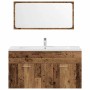 Juego de muebles de baño 4 piezas madera ingeniería envejecida de , Muebles de baño - Ref: Foro24-3328595, Precio: 224,64 €, ...