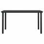 Juego de comedor jardín 5 piezas ratán sintético vidrio negro de , Conjuntos de jardín - Ref: Foro24-3334536, Precio: 352,21 ...