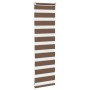Estor cebra marrón 45x100 cm tejido ancho 40,9 cm poliéster | Foro24.es | Tu tienda online para hogar, jardín y más Foro24.es