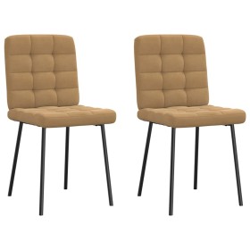 Comprar Sillas de comedor 2 unidades terciopelo