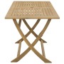 Mesa de jardín plegable madera maciza de acacia 120x70x75 cm de , Mesas de jardín - Ref: Foro24-365745, Precio: 123,99 €, Des...
