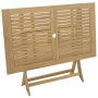 Mesa de jardín plegable madera maciza de acacia 120x70x75 cm de , Mesas de jardín - Ref: Foro24-365745, Precio: 123,99 €, Des...