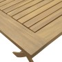 Mesa de jardín plegable madera maciza de acacia 120x70x75 cm de , Mesas de jardín - Ref: Foro24-365745, Precio: 123,99 €, Des...