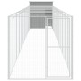 Caseta perro corral acero galvanizado gris claro 165x1271x181cm de , Casetas para perros - Ref: Foro24-3189108, Precio: 887,1...