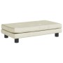 Sofá para niños con reposapiés terciopelo crema 100x50x30 cm de , Mobiliario para bebés y niños pequeños - Ref: Foro24-319641...