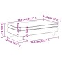 Sofá para niños con reposapiés terciopelo crema 100x50x30 cm de , Mobiliario para bebés y niños pequeños - Ref: Foro24-319641...