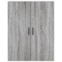 Aparador alto madera contrachapada gris sonoma 69,5x34x180 cm de , Aparadores - Ref: Foro24-3195865, Precio: 164,06 €, Descue...