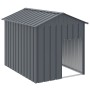 Caseta perros con tejado acero galvanizado gris 117x153x123 cm de , Casetas para perros - Ref: Foro24-172348, Precio: 175,05 ...