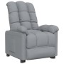 Sillón reclinable de tela gris claro de , Sillones - Ref: Foro24-289796, Precio: 227,58 €, Descuento: -5%%